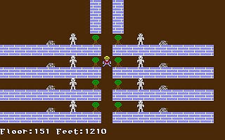 Daniel's Dungeon - University Game atari screenshot
